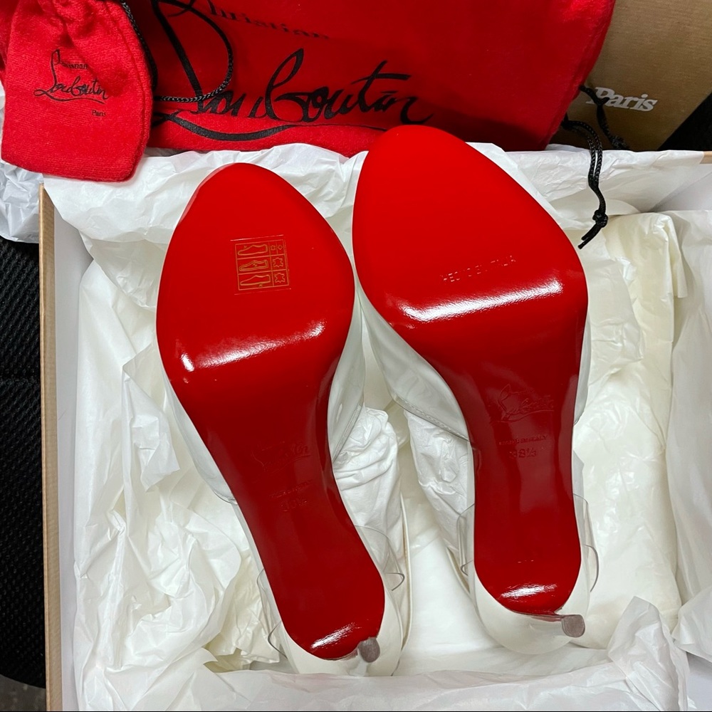 NWT❤️Christian Louboutin❤️ Cupidivipi 120 Platform Heels - Picture 9 of 10